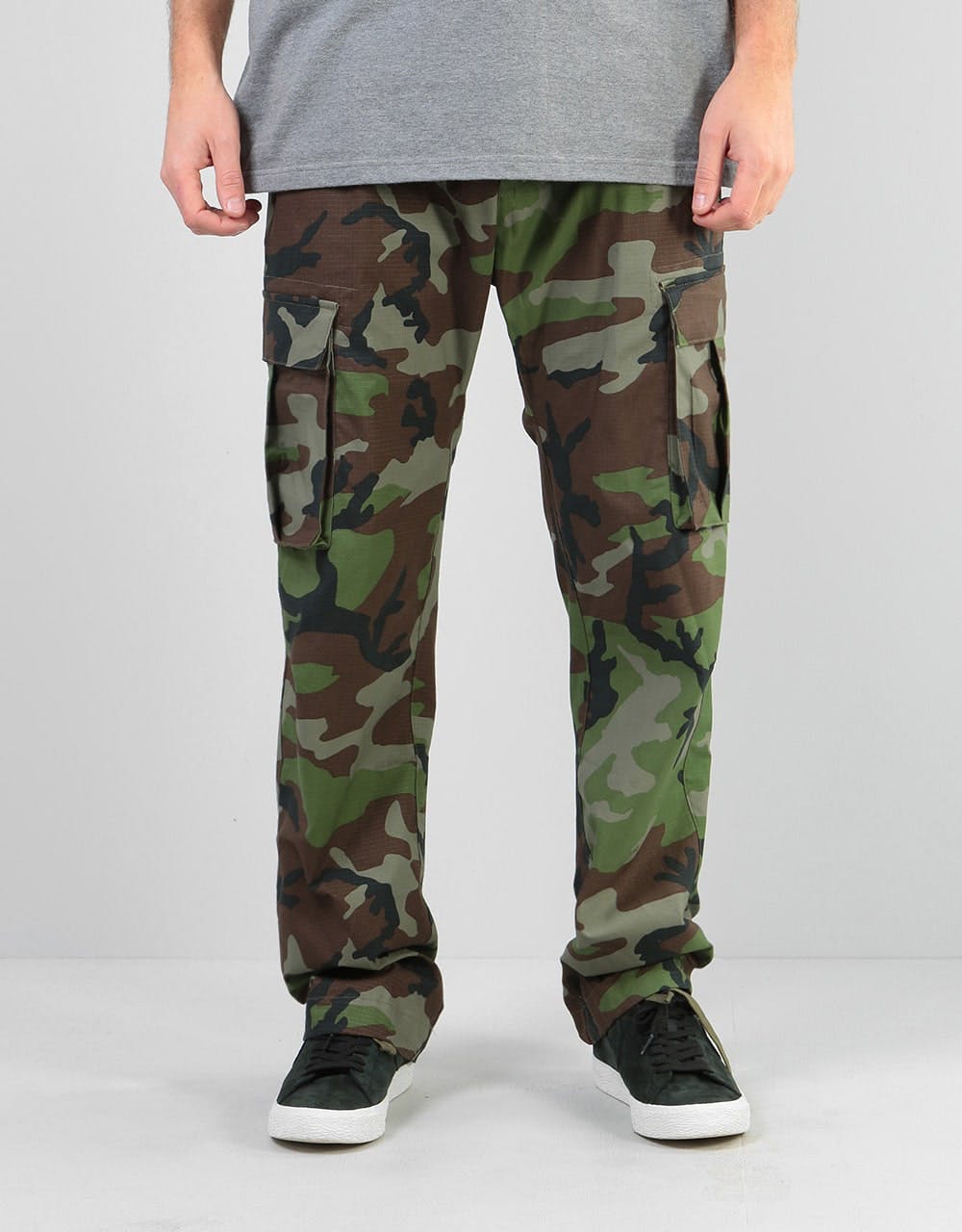 Nike SB FTM Flex Cargo Pants - Medium Olive