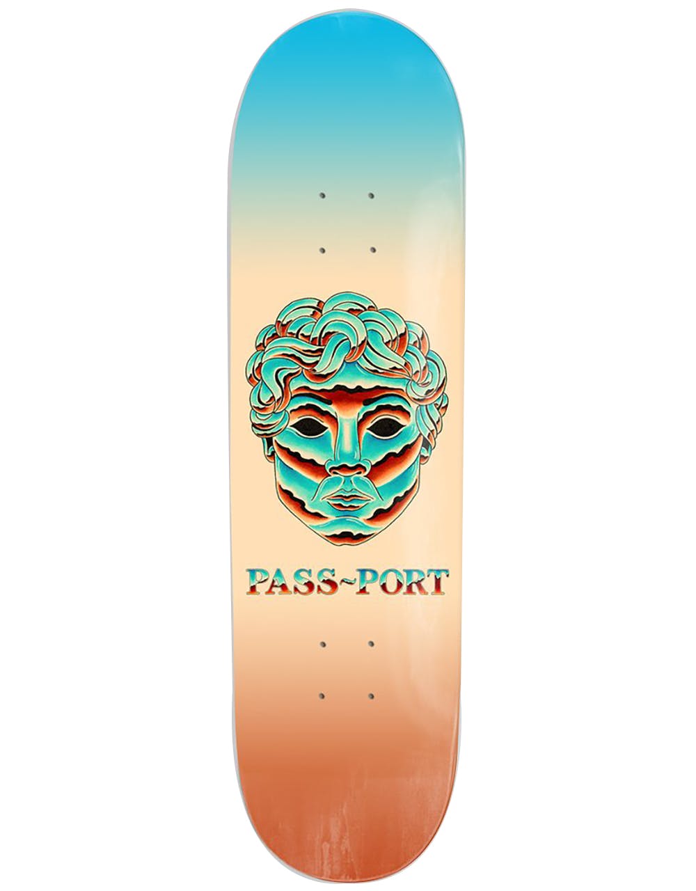 Pass Port Chrome Series - Man Skateboard Deck - 8.5"