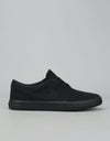 Nike SB Solarsoft Portmore II Skate Shoes - Black/Black