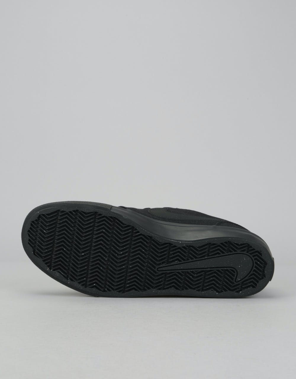 Nike SB Solarsoft Portmore II Skate Shoes - Black/Black