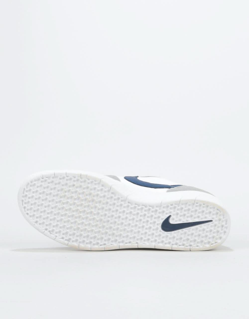 Nike SB Team Classic Skate Shoes - Wolf Grey/Blue Void-White-Orange