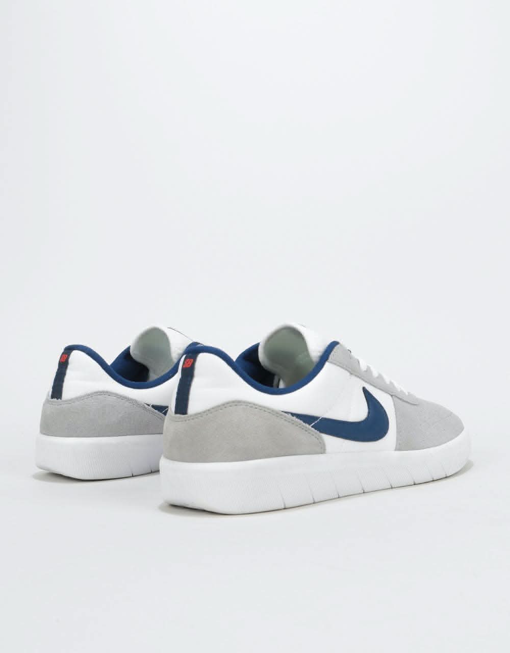 Nike SB Team Classic Skate Shoes - Wolf Grey/Blue Void-White-Orange