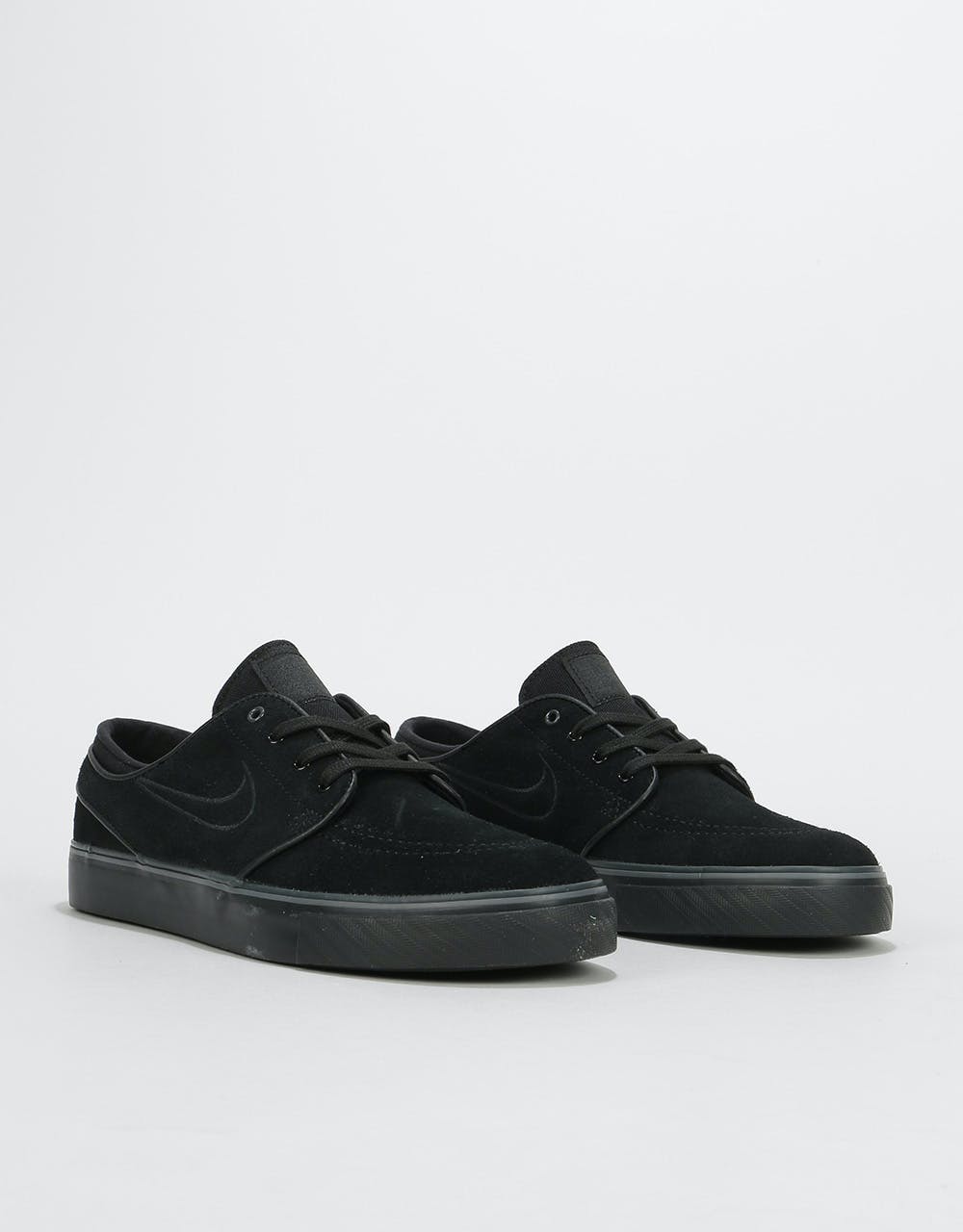 Nike SB Zoom Stefan Janoski Skate Shoes - Black/Black-Black