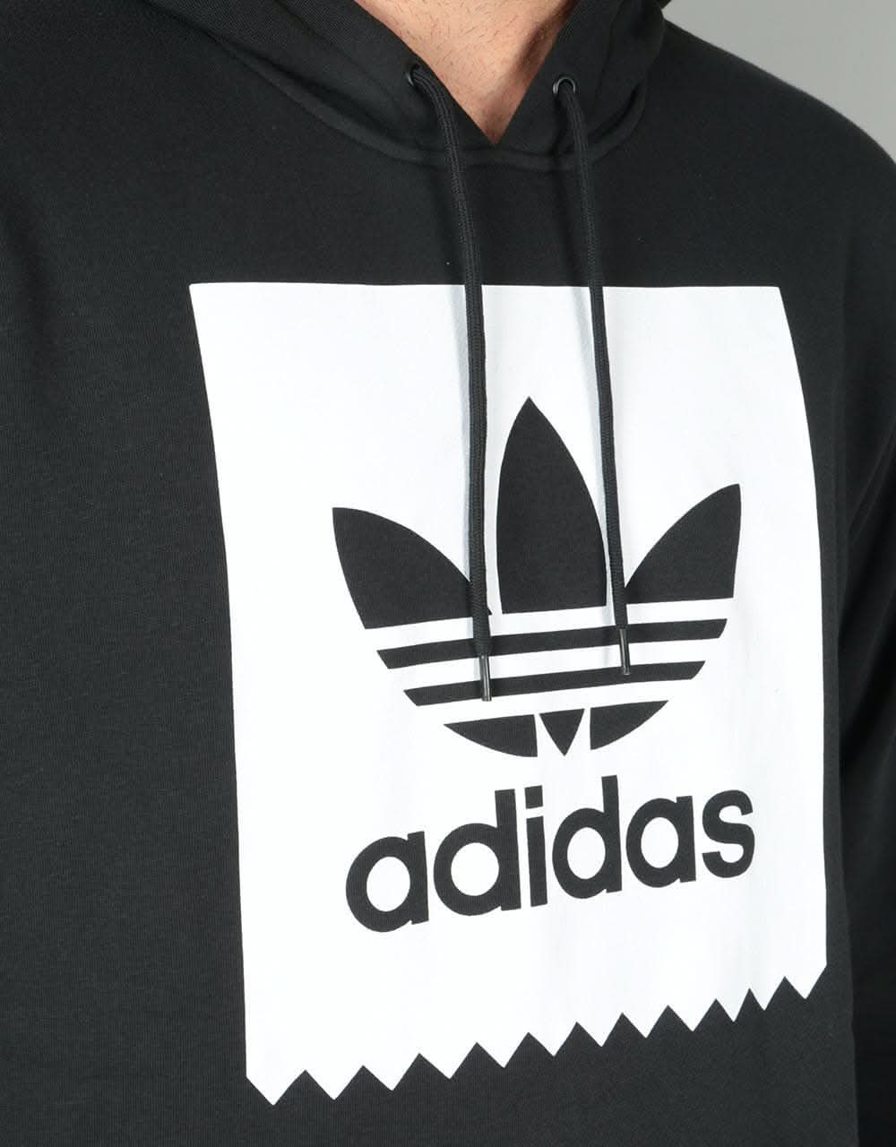 Adidas Solid BB Pullover Hoodie - Black