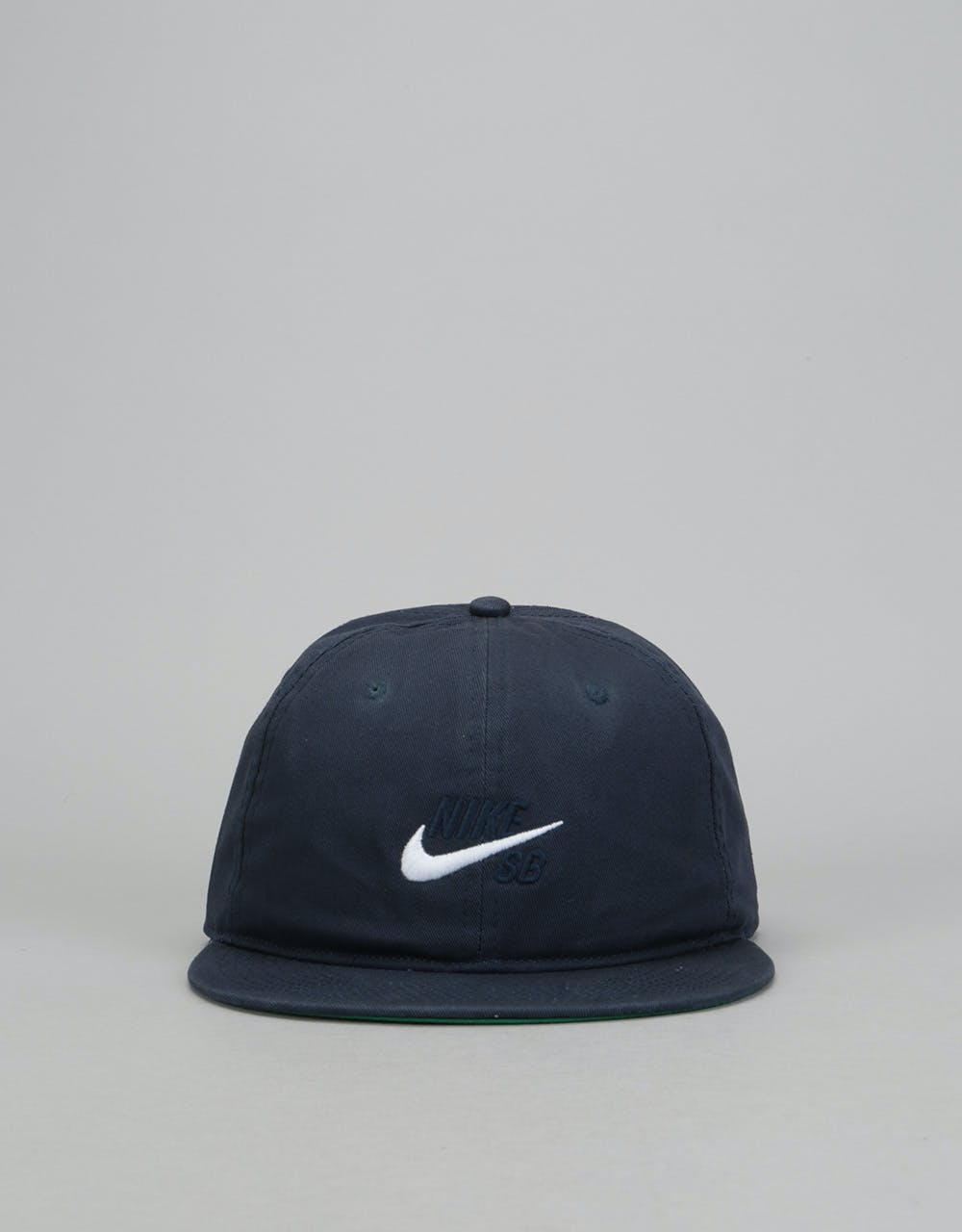 Nike SB Vintage Icon Snapback Cap - Obsidian/Pine Green/Obsidian