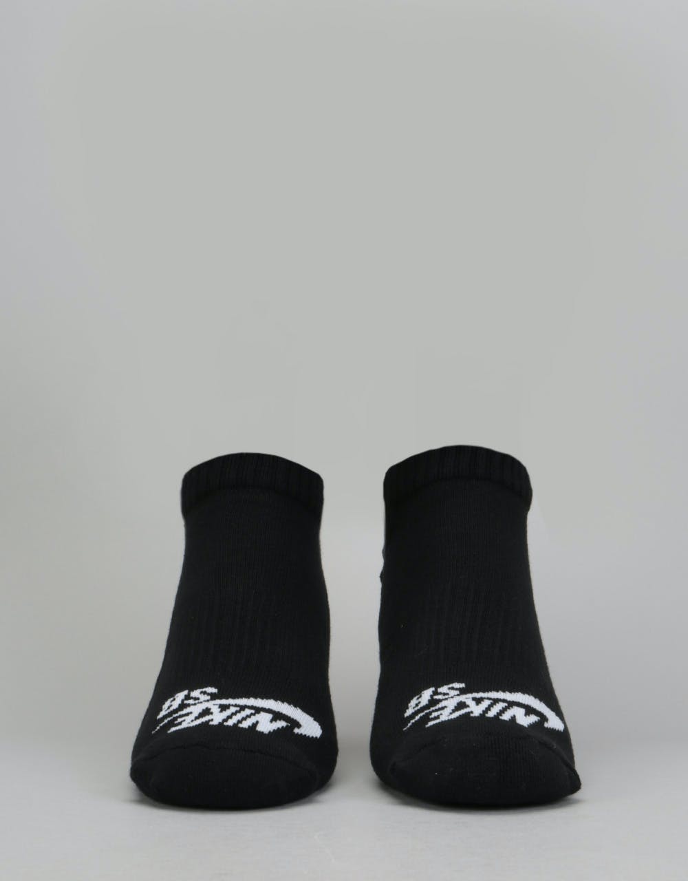 Nike SB No-Show Socks 3 Pack - Black/White