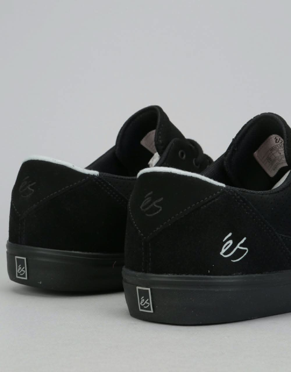 éS Accel Sq Skate Shoes - Black/Black/Grey