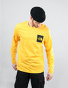 The North Face L/S Fine T-Shirt - TNF Yellow