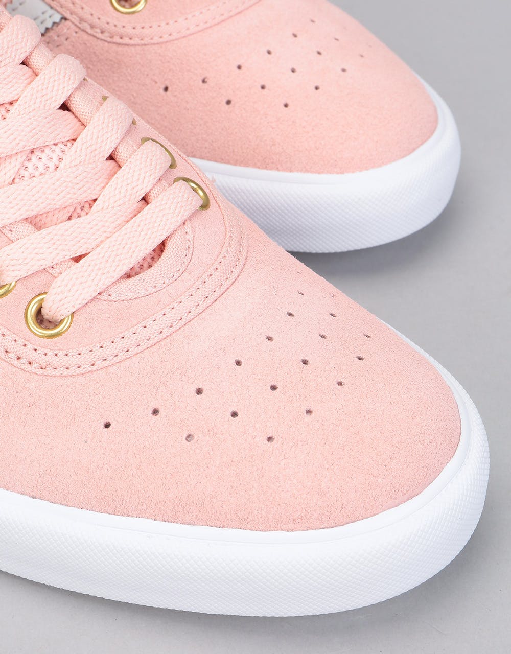 Adidas Lucas Premiere Skate Shoes - Vapour Pink/Grey One/White