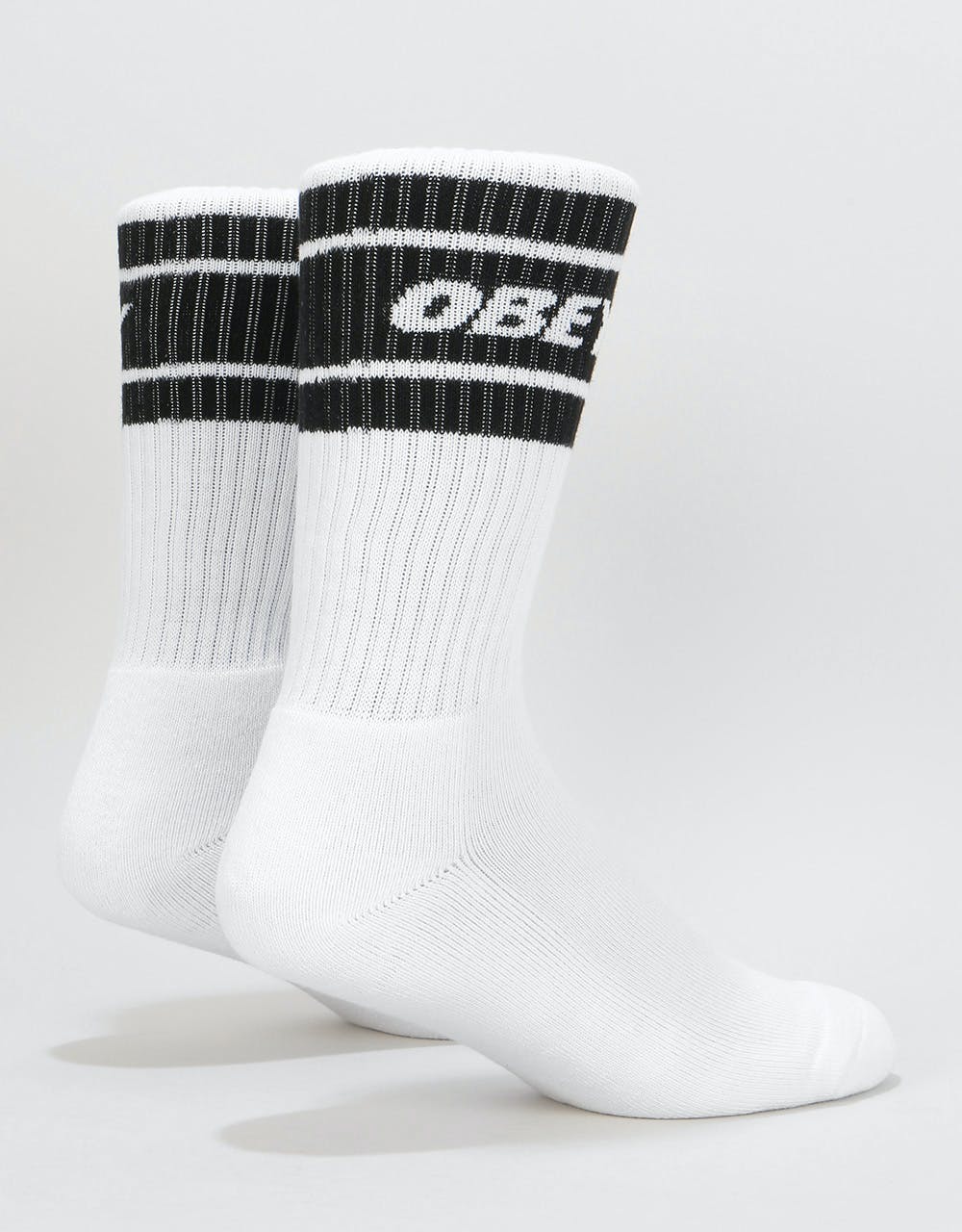 Obey Cooper II Socks - White/Black