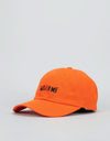 Welcome Scrawl Unstructured Slider Cap - Orange/Black