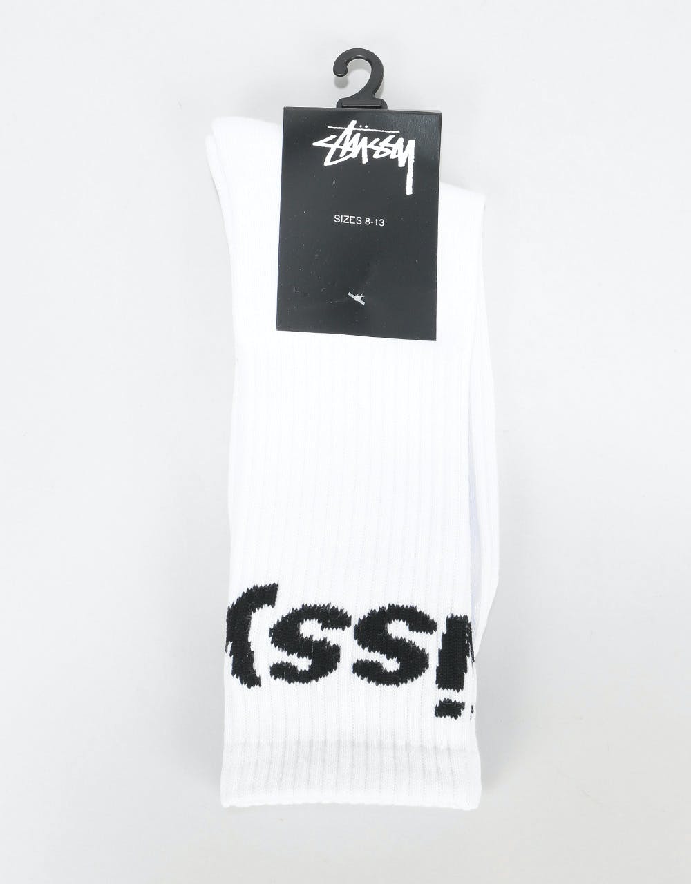 Stüssy Jacquard Logo Socks - White