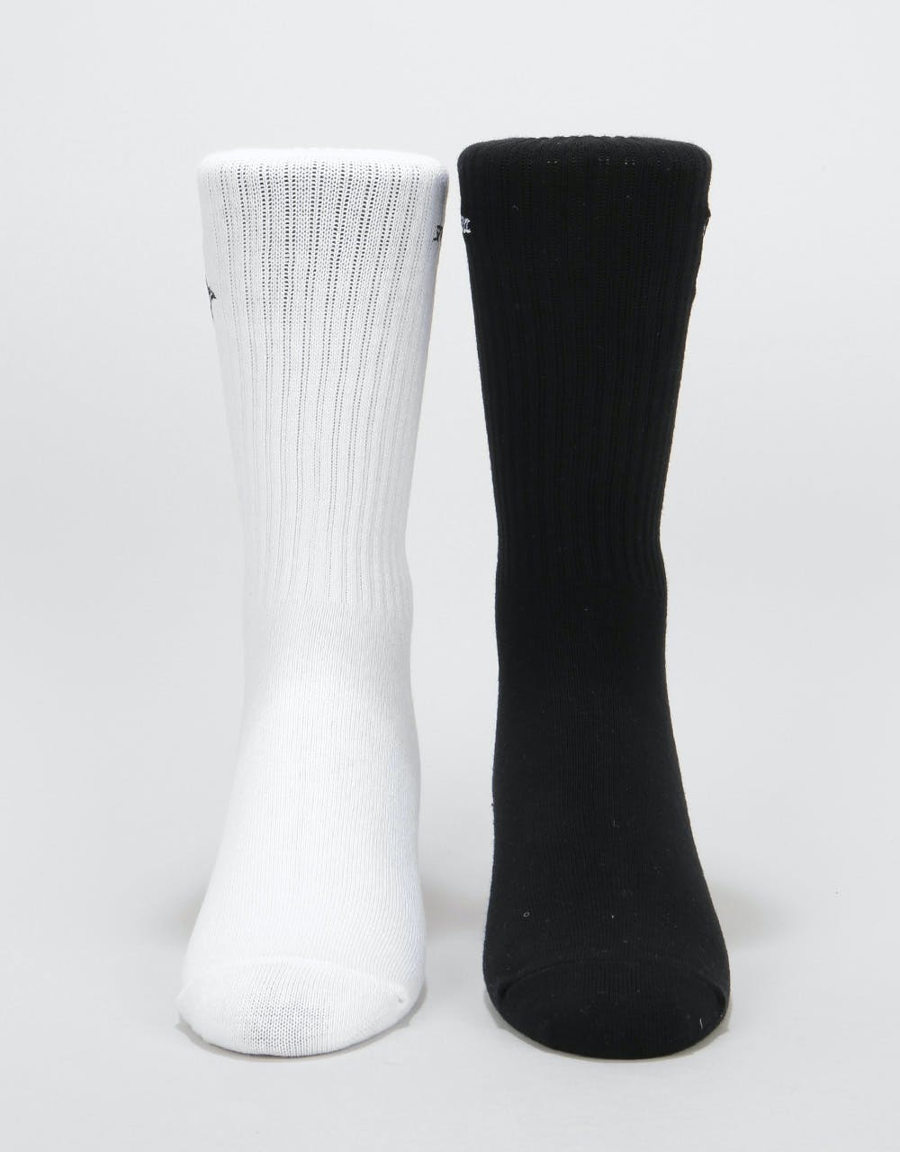 Santa Cruz Pray Socks 2 Pack - Black/White