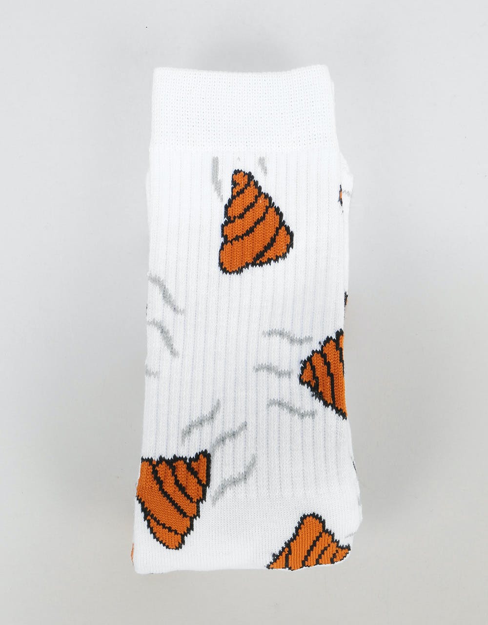 Route One Steamers Crew Socks - White