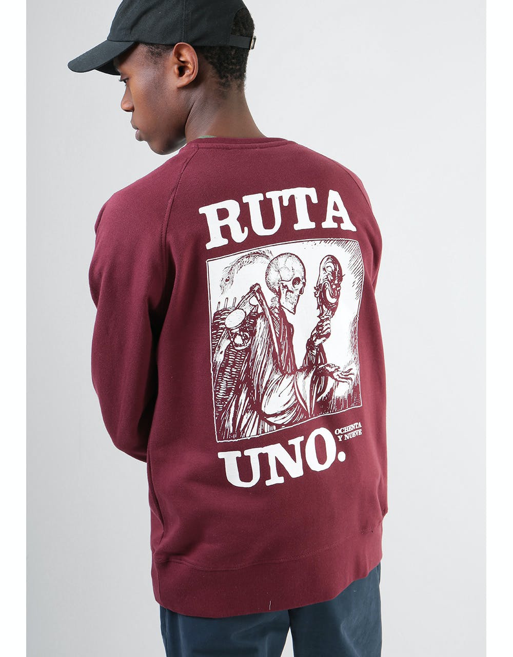 Original Ruta Uno Sweatshirt - Burgundy