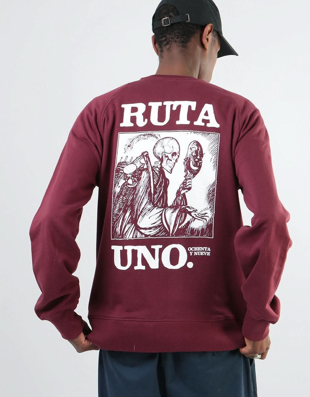 Original Ruta Uno Sweatshirt - Burgundy