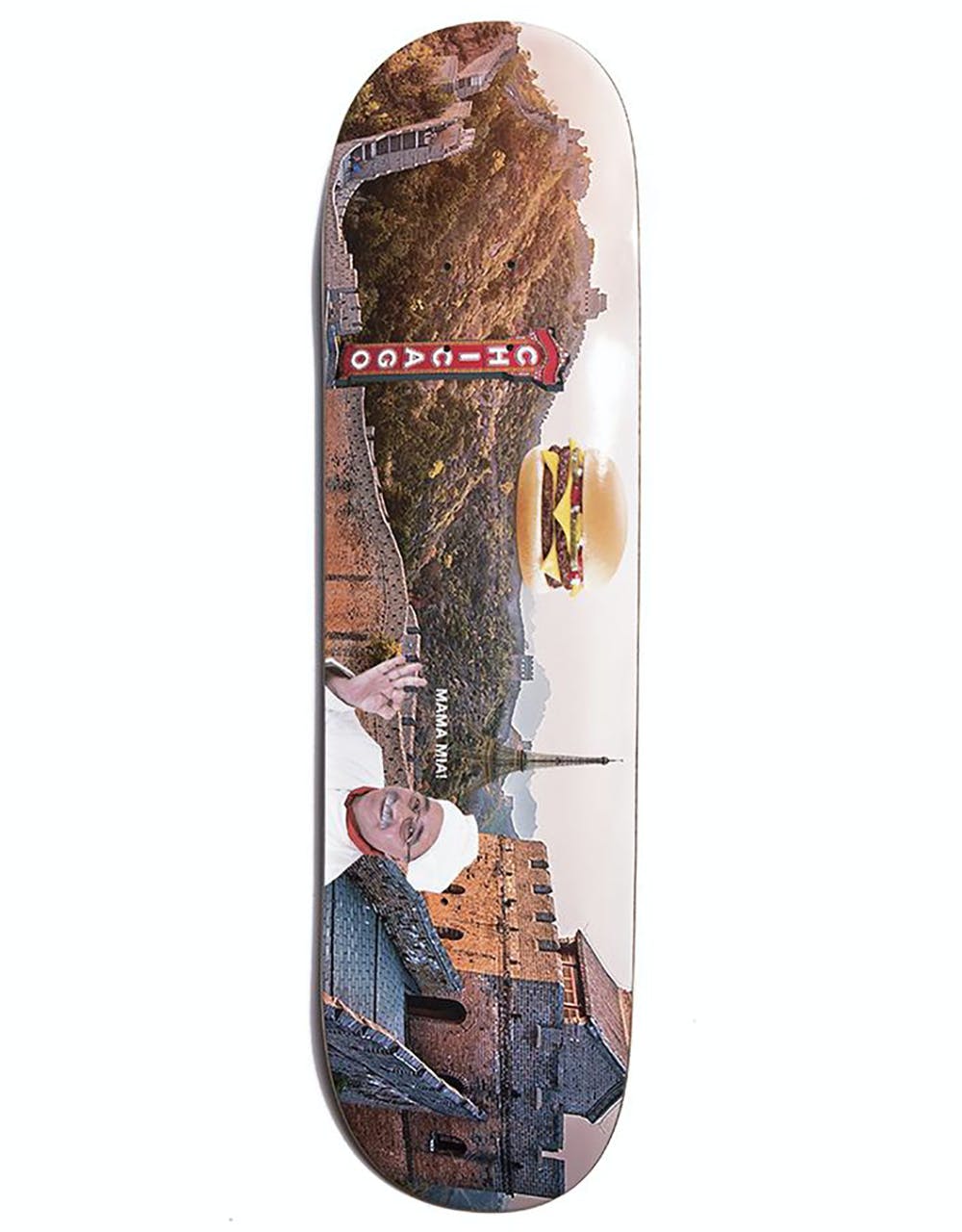Alltimers Confusing Tourism Great Wall Skateboard Deck - 8.25"
