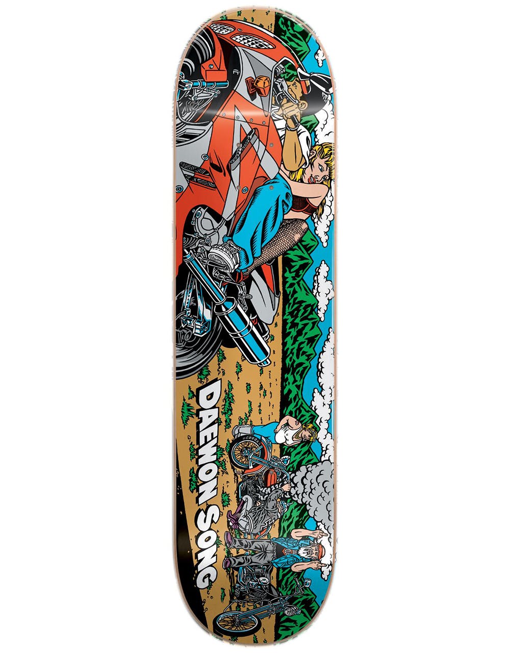 Almost Daewon Rice Burner Skateboard Deck - 8.375"