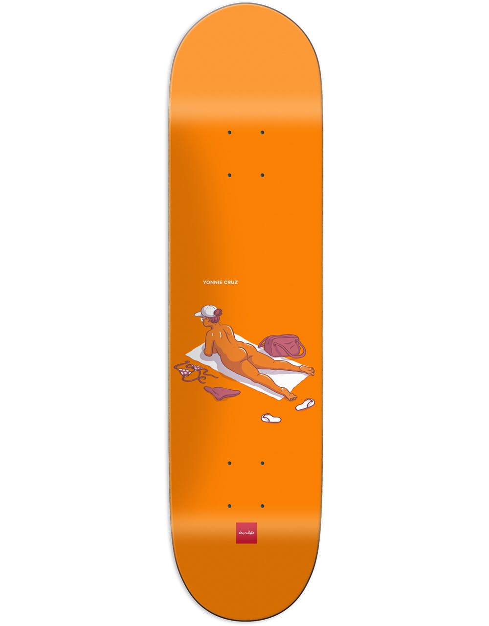 Chocolate Yonnie Sunbathers Skateboard Deck - 8"