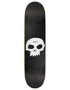 Zero Pearlescent Single Skull Skateboard Deck - 8.25"