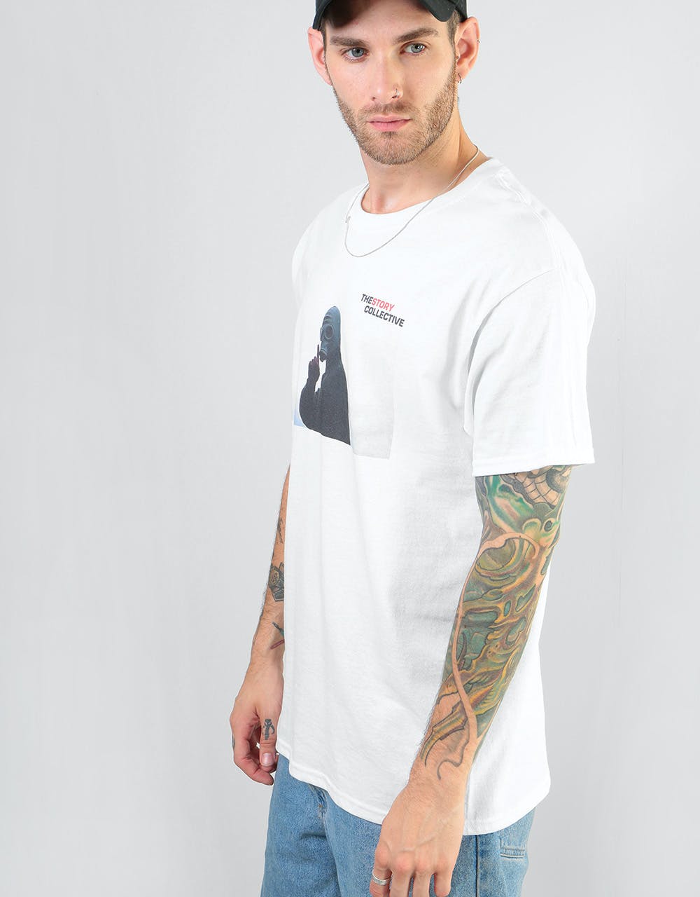 The Story Collective Dead Pigeon T-Shirt - White