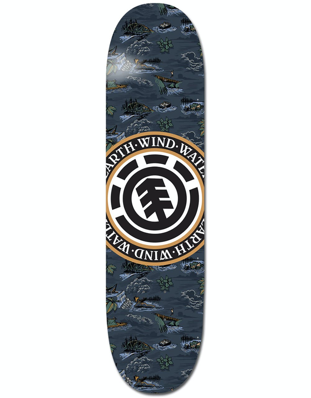 Element River Rats Seal Skateboard Deck - 8.1"