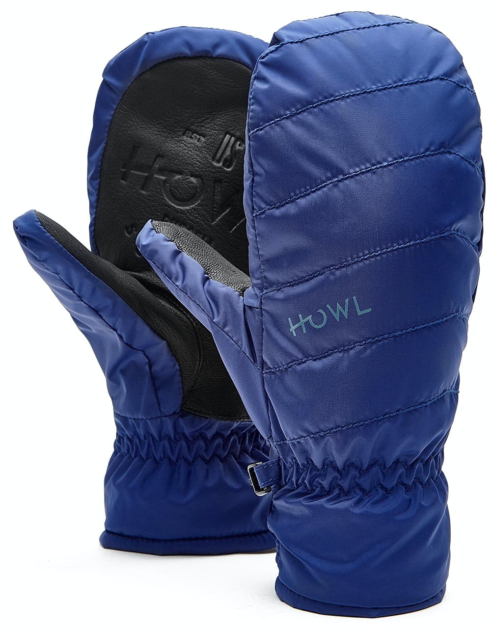 Howl Daily Snowboard Mitts - Blue