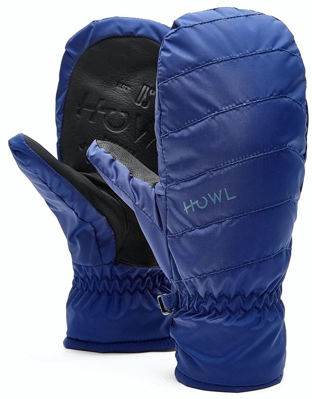 Howl Daily Snowboard Mitts Blue