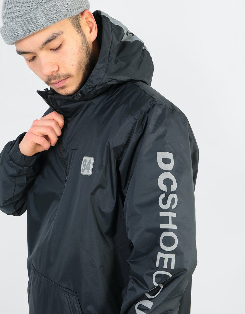 DC Bolam Pullover Jacket - Black
