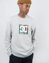 DC Camo Boxing Crew - Grey Heather