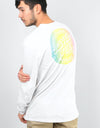 Santa Cruz MFG Dot Fade L/S T-Shirt - White