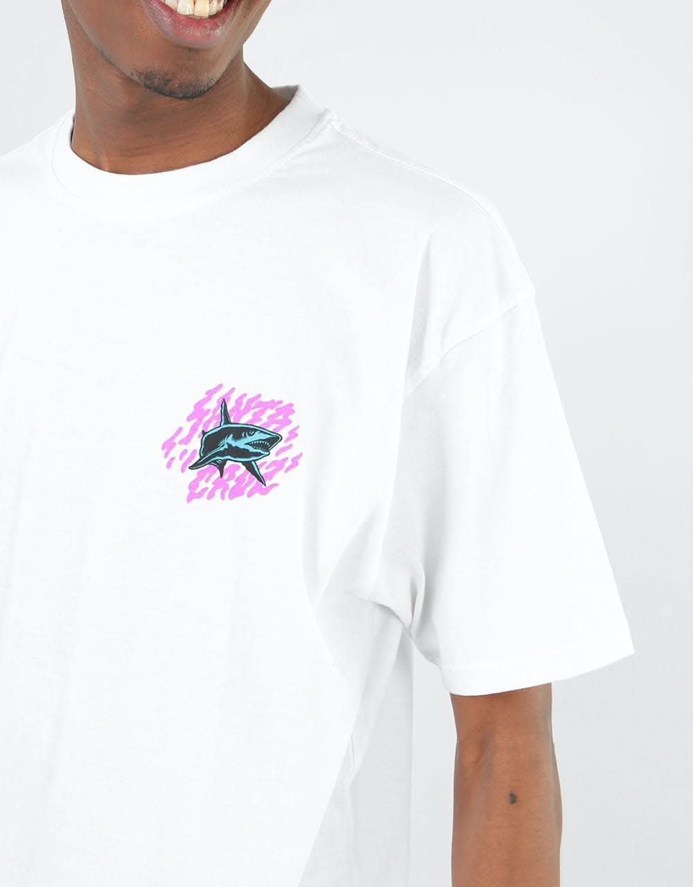 Santa Cruz Jessee Neptune T-Shirt - White