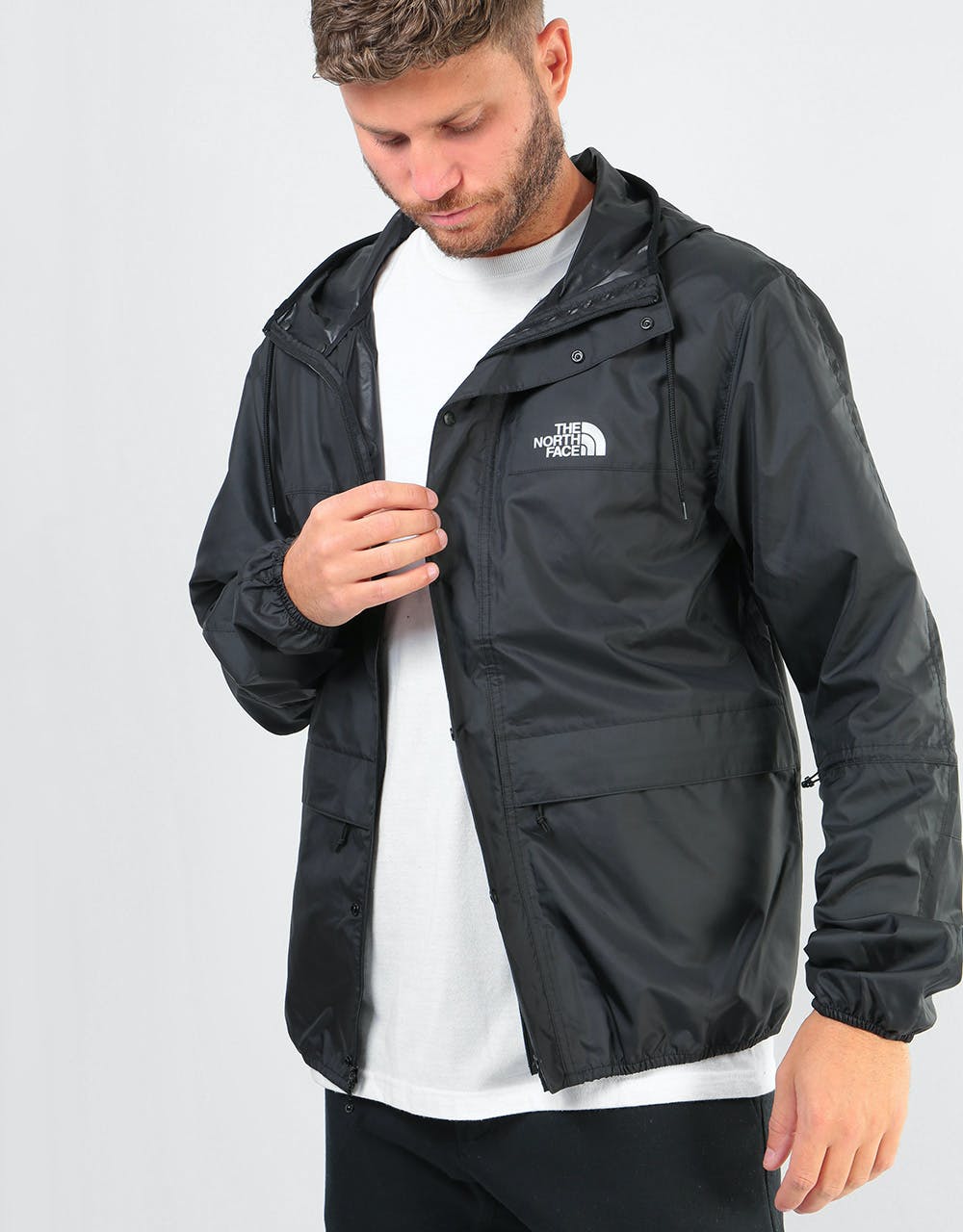 The North Face 1985 Mountain Jacket - TNF Black/High Rise Grey