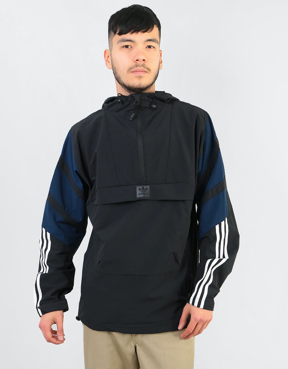 Adidas 3ST Jacket - Black/Collegiate Navy/Carbon