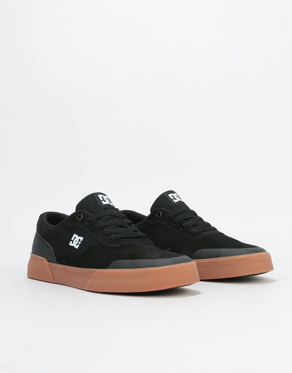 DC Switch Plus S Skate Shoes - Black/Gum