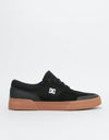DC Switch Plus S Skate Shoes - Black/Gum