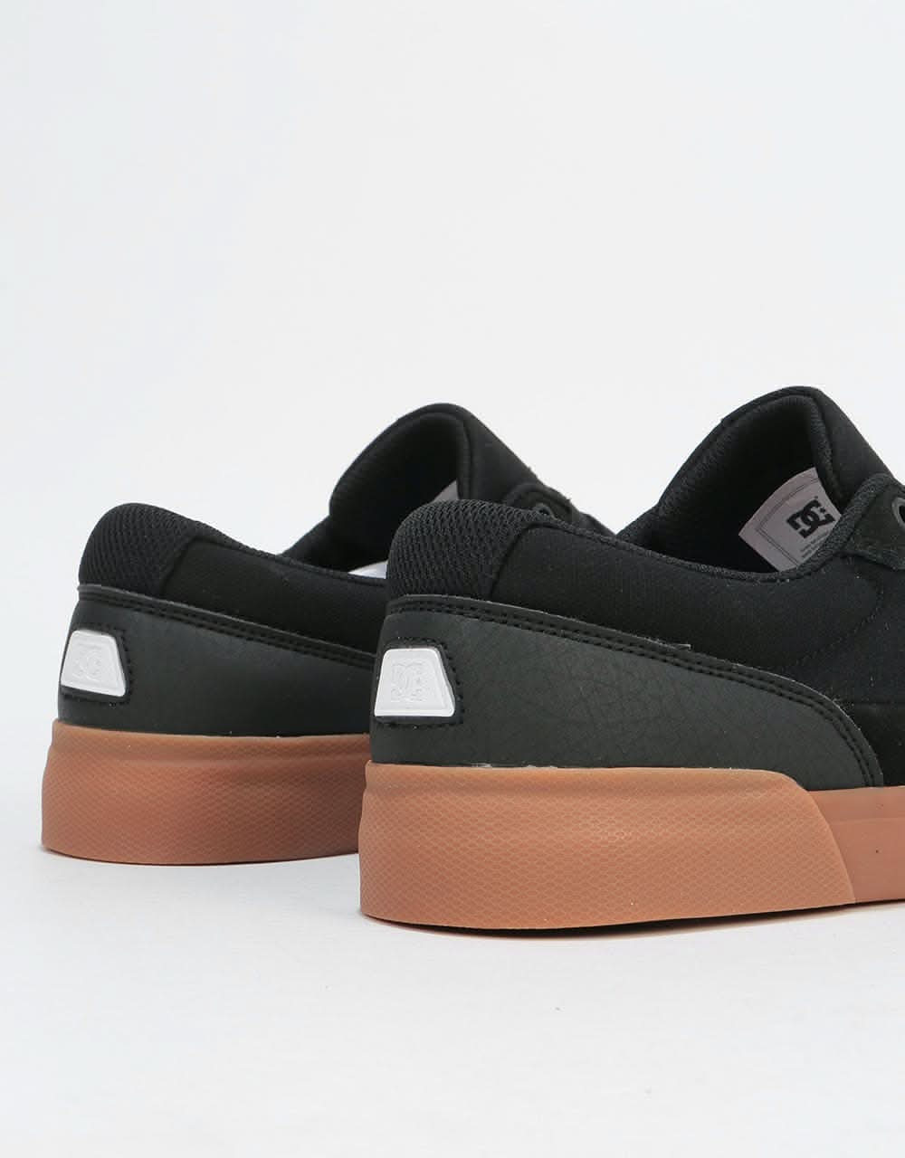 DC Switch Plus S Skate Shoes - Black/Gum