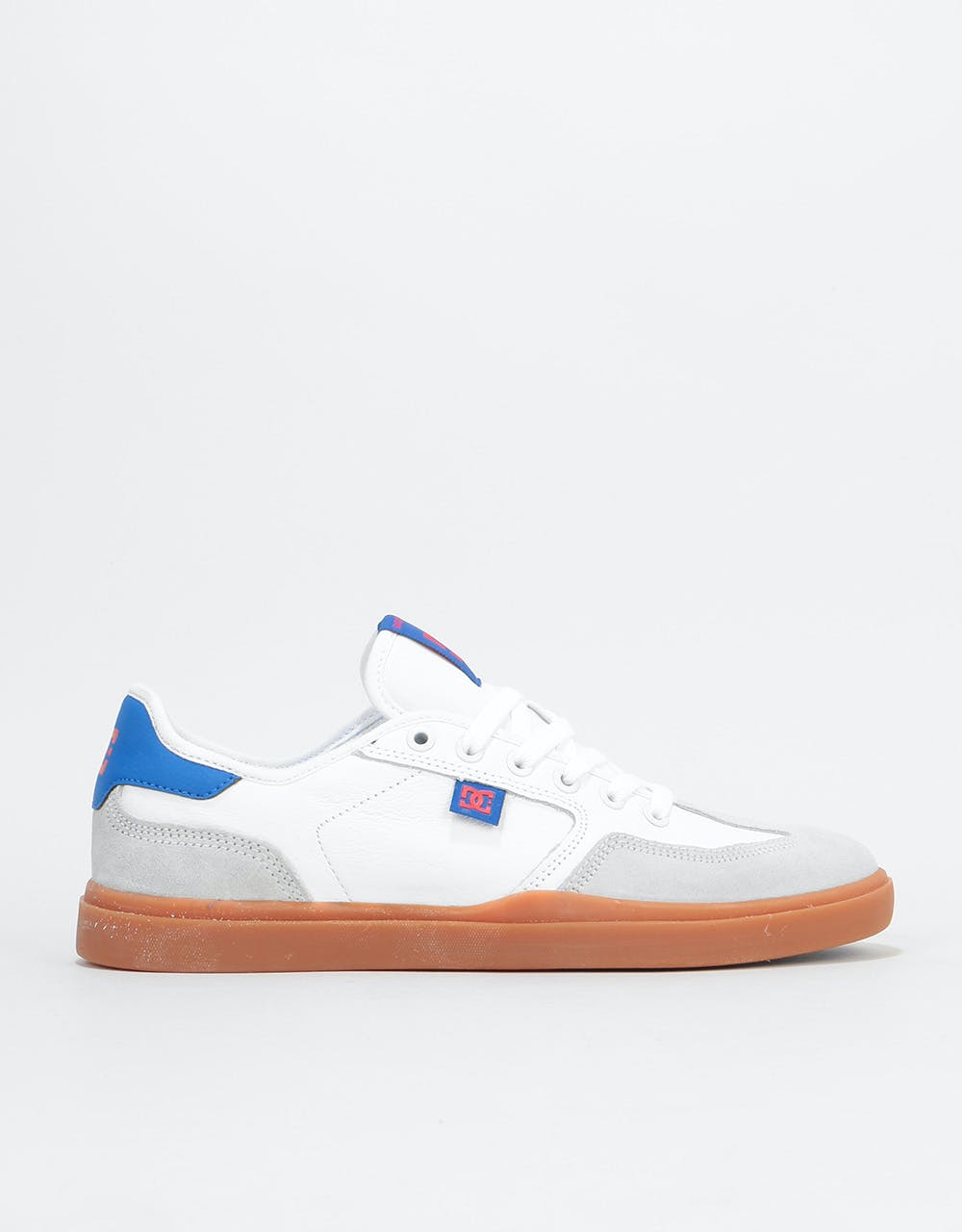 DC Vestrey Skate Shoes - White/Gum