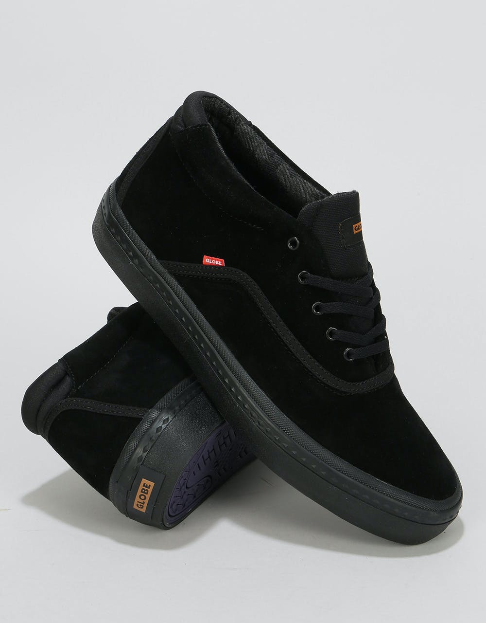 Globe Sprout Mid Skate Shoes - Black/Black