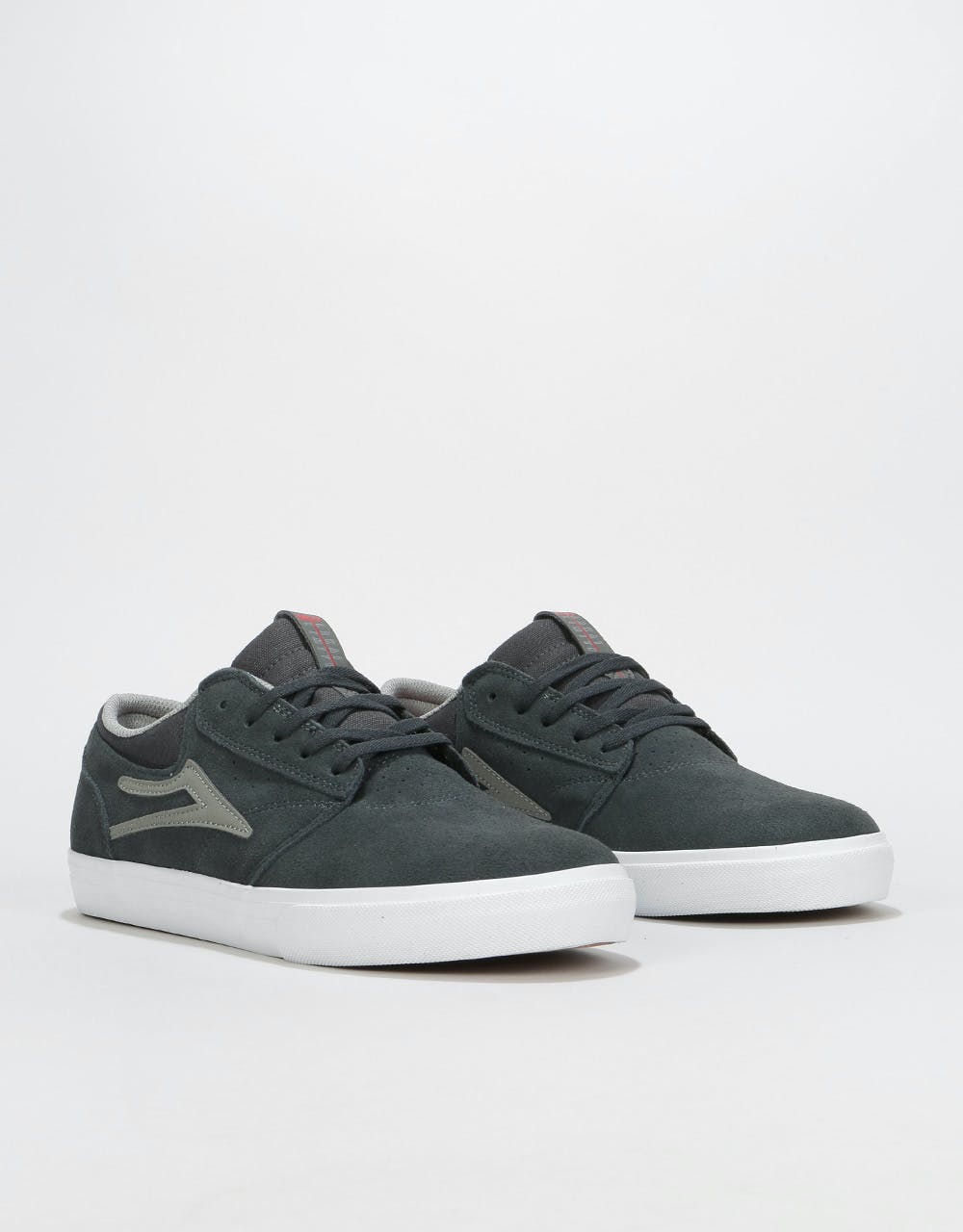 Lakai Griffin Skate Shoes - Charcoal Suede