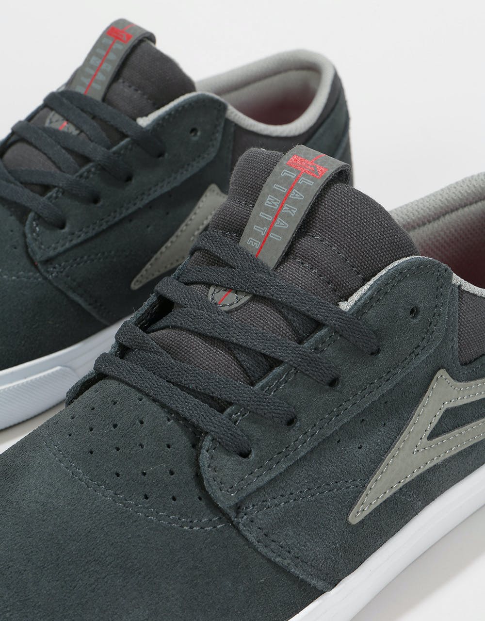 Lakai Griffin Skate Shoes - Charcoal Suede