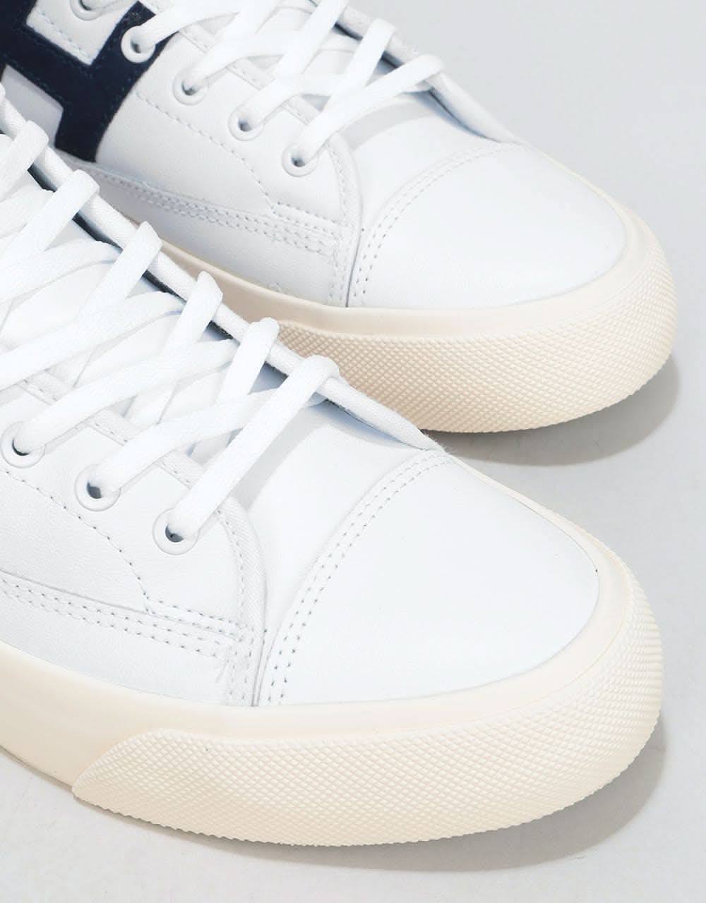 HUF Hupper 2 Hi Skate Shoes - White/Navy