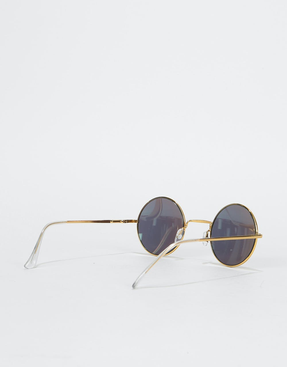 Route One Round Sunglasses - Gold
