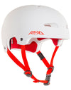 REKD Elite Skateboard Helmet - White/Red
