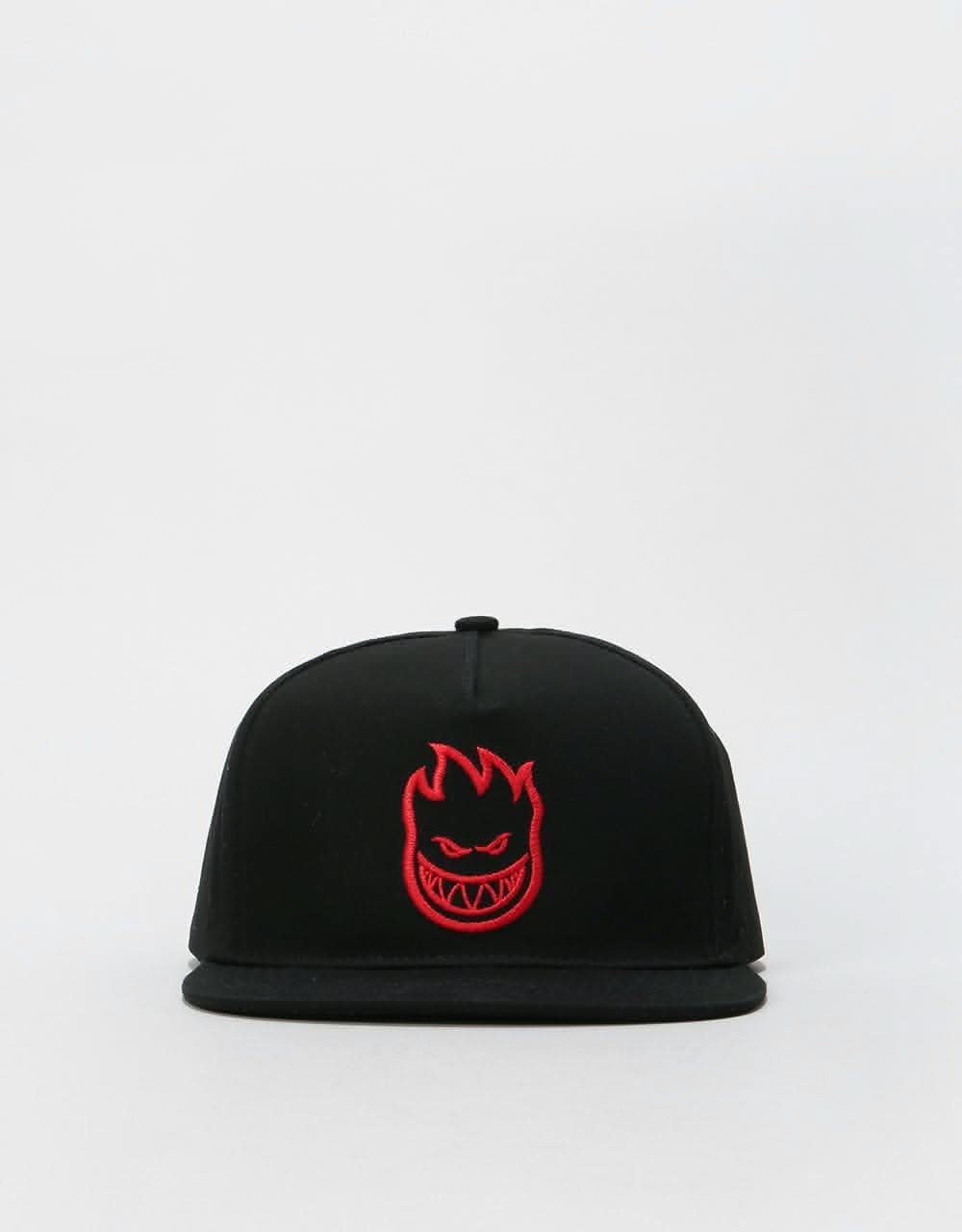 Spitfire Bighead Snapback Cap - Black