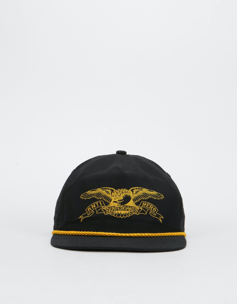 Anti Hero Basic Eagle Snapback Cap - Black/Gold