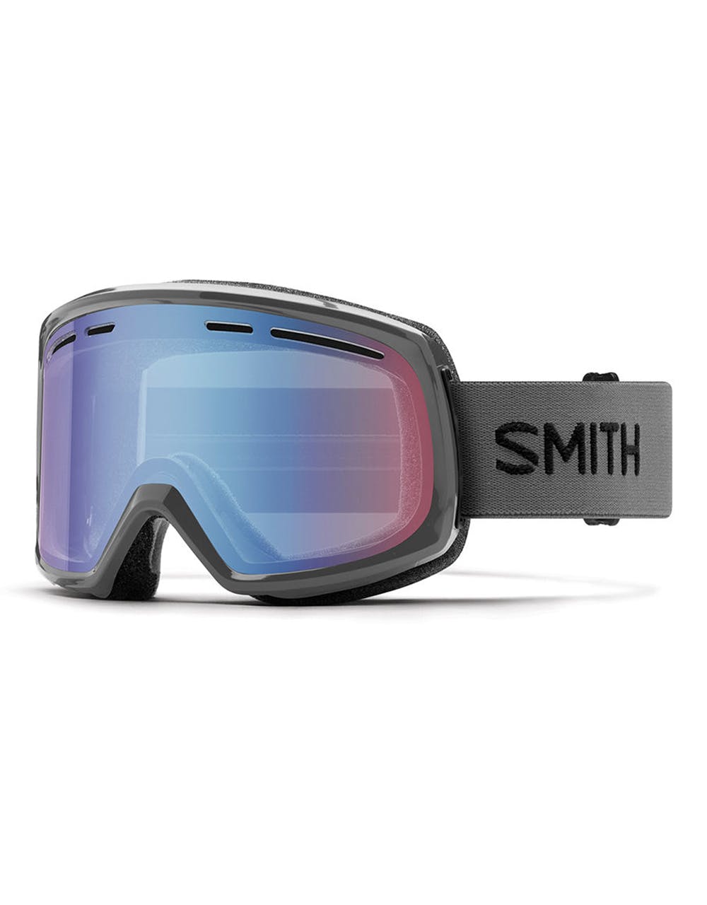 Smith Range Snowboard Goggles - Charcoal/Blue Sensor Mirror