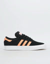 adidas Adi-Ease Premiere Skate Shoes - Core Black/Chalk Coral/White