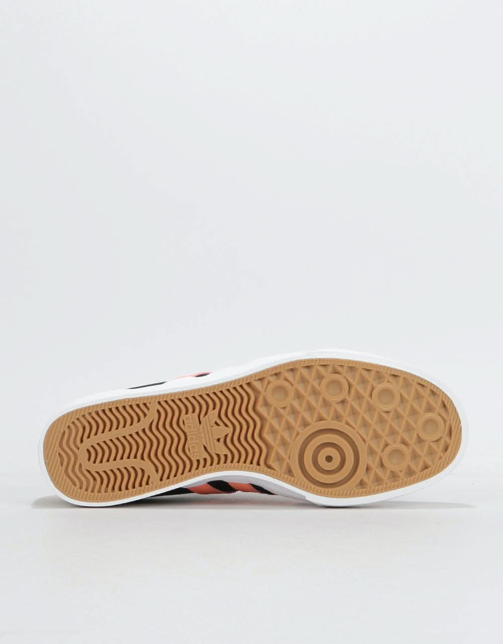 Adidas Adi-Ease Premiere Skate Shoes - Core Black/Chalk Coral/White