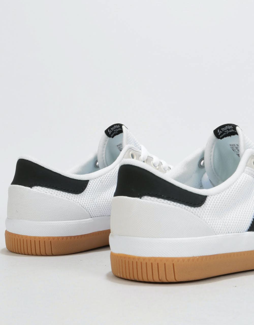 Adidas Lucas Premiere Skate Shoes - Crystal White/Black/Gum